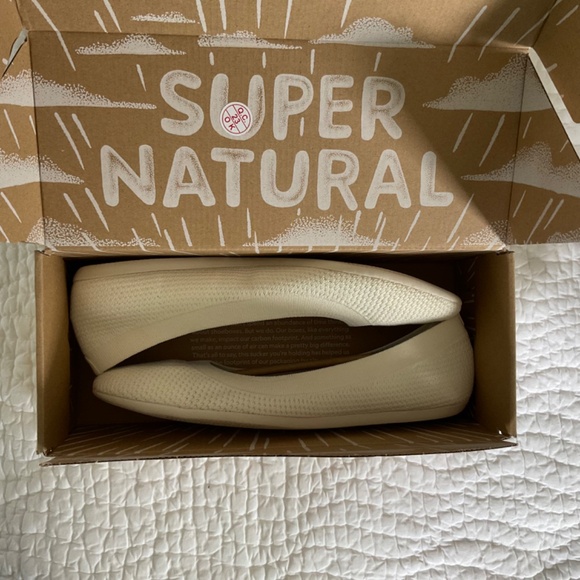 NWT Allbirds Tree Breezer flats - natural white - Picture 6 of 7